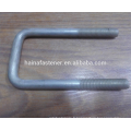 U Type Bolt, Double Head, Zinc-Plate